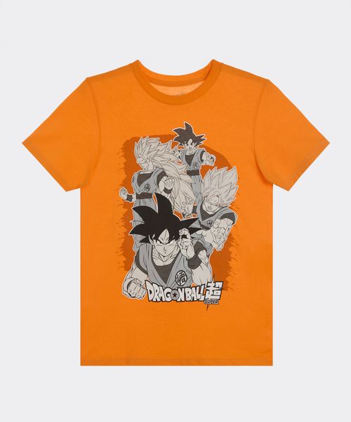Playera de Licencia Dragon Ball de  Niño Juvenil