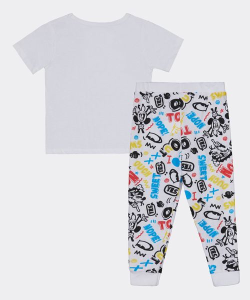 Set Pijama Pantalón y Playera Mickey Mouse de  Bebo Años