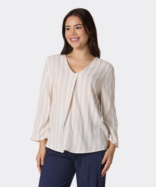Blusa Manga Larga  de  Dama