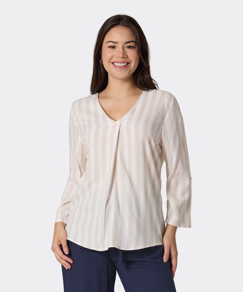 Blusa Manga Larga  de  Dama