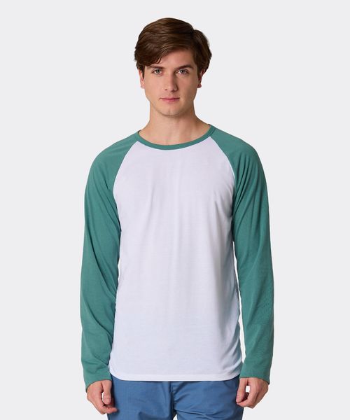 Playera Manga Larga  de  Caballero