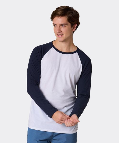 Playera Manga Larga  de  Caballero