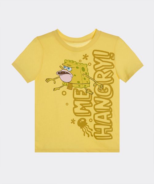 Playera de Licencia Bob Esponja de  Niño Infantil