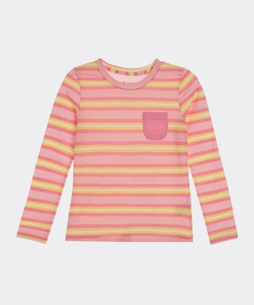 Playera Manga Larga  de  Niña Infantil