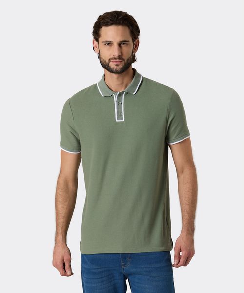 Playera Polo Manga Corta  de  Caballero