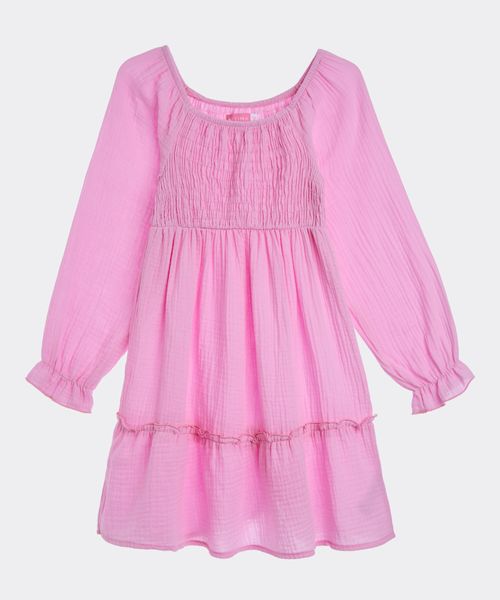 Vestido Manga Larga  de  Niña Infantil