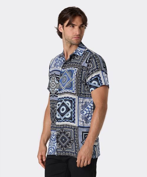 Camisa Manga Corta  de  Caballero