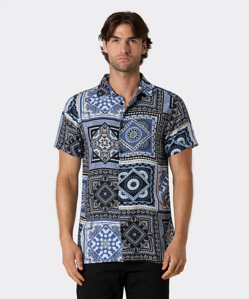 Camisa Manga Corta  de  Caballero