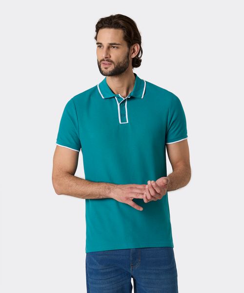 Playera Polo Manga Corta  de  Caballero