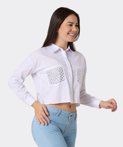 Blusa Manga Larga  de  Dama