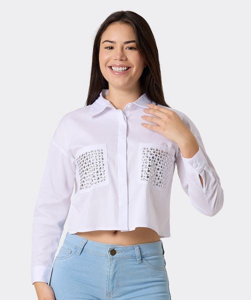 Blusa Manga Larga  de  Dama