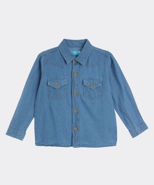 Camisa Manga Larga  de  Bebo Años