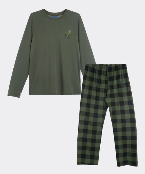 Set Pijama Pantalón y Playera  de  Niño Juvenil