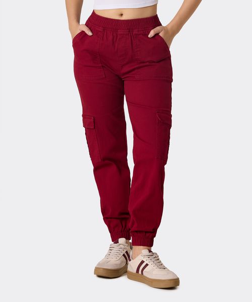 Jogger de Gabardina  de  Dama