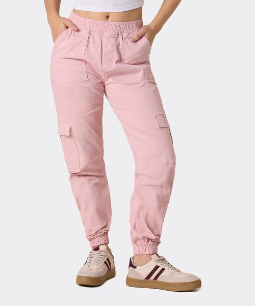 Jogger de Gabardina  de  Dama