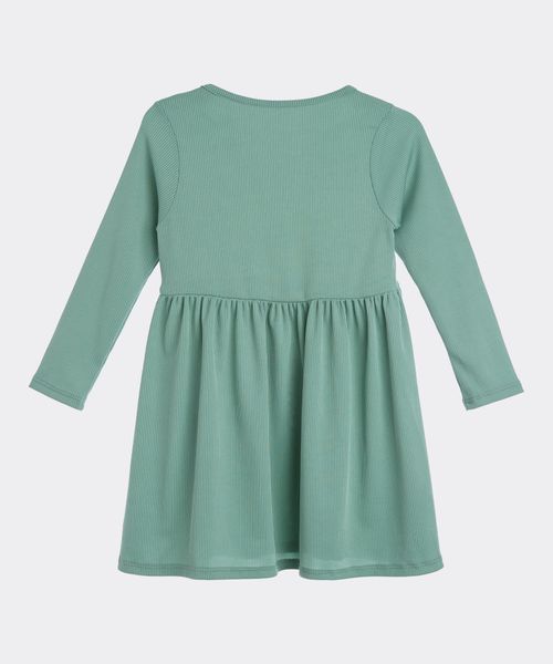 Vestido Manga Larga  de  Beba Años