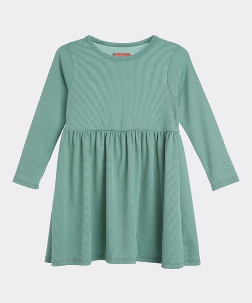 Vestido Manga Larga  de  Beba Años