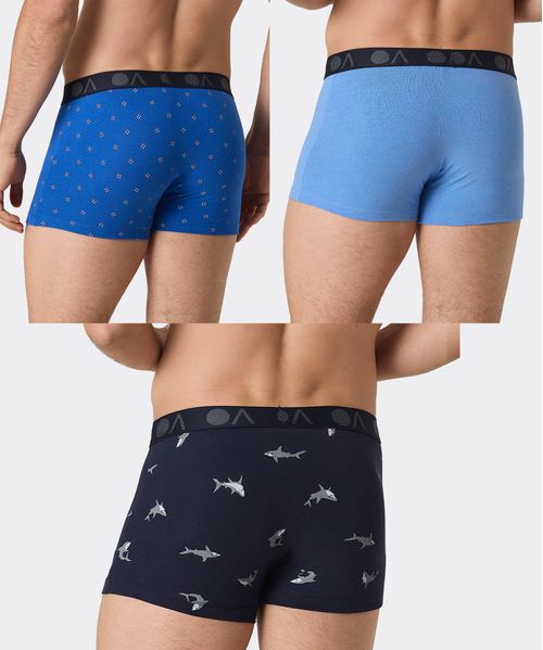 3 Pack Bóxer  de  Caballero