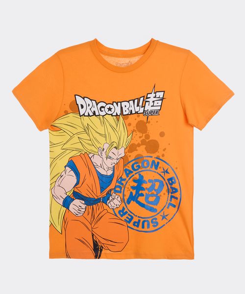 Playera de Licencia Dragon Ball de  Niño Juvenil