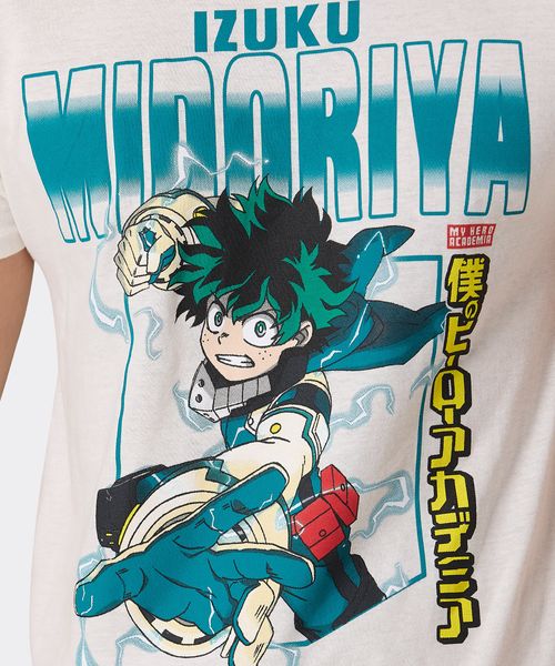 Playera de Licencia My Hero Academia de  Caballero