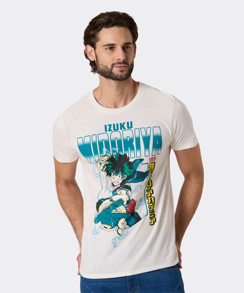 Playera de Licencia My Hero Academia de  Caballero