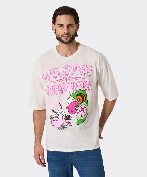 Playera de Licencia Cartoon de  Caballero