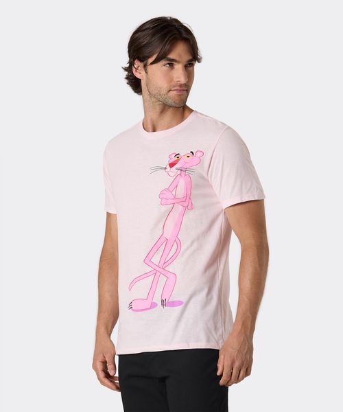 Playera de Licencia Pink Panter de  Caballero