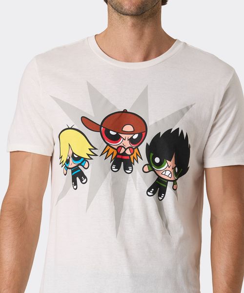 Playera de Licencia Chicas Superpoderosas de  Caballero
