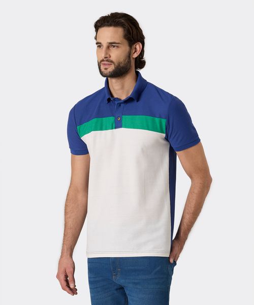 Playera Polo Manga Corta  de  Caballero