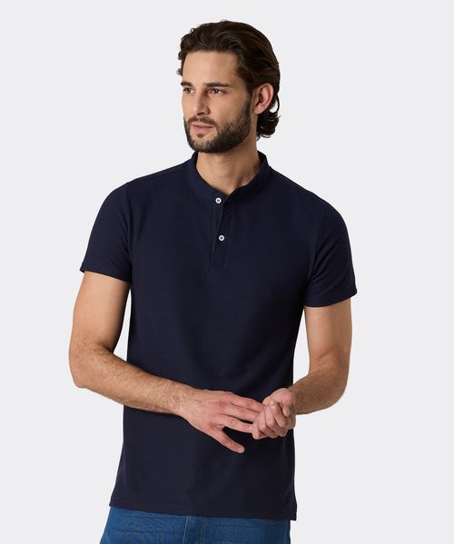 Playera Henley  de  Caballero