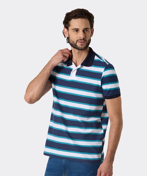 Playera Polo Manga Corta  de  Caballero