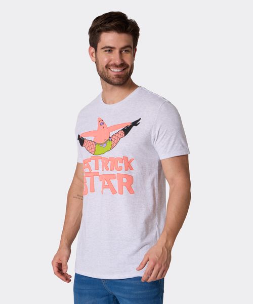 Playera de Licencia Bob Esponja de  Caballero