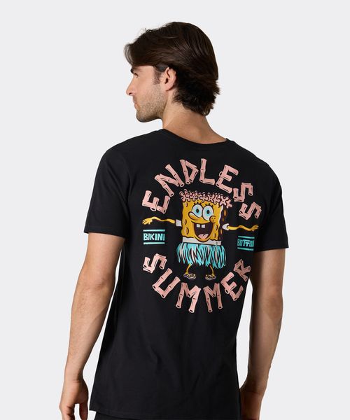 Playera de Licencia Bob Esponja de  Caballero