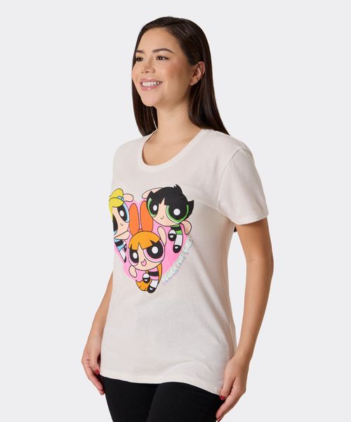 Playera de Licencia Chicas Superpoderosas de  Dama