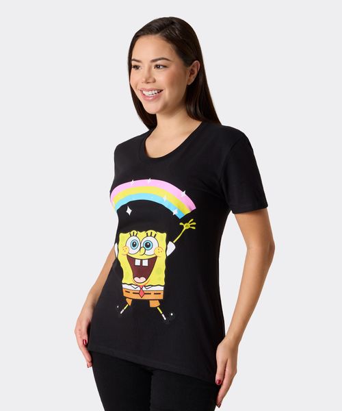 Playera de Licencia Bob Esponja de  Dama