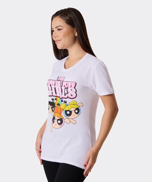 Playera de Licencia Chicas Superpoderosas de  Dama
