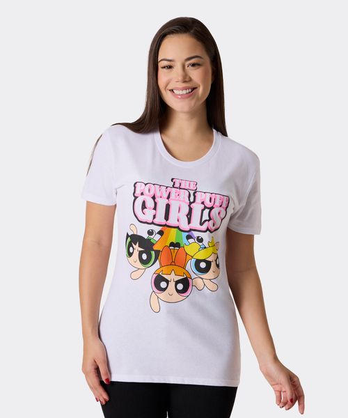 Playera de Licencia Chicas Superpoderosas de  Dama