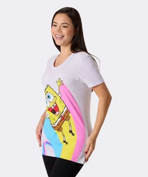 Playera de Licencia Bob Esponja de  Dama