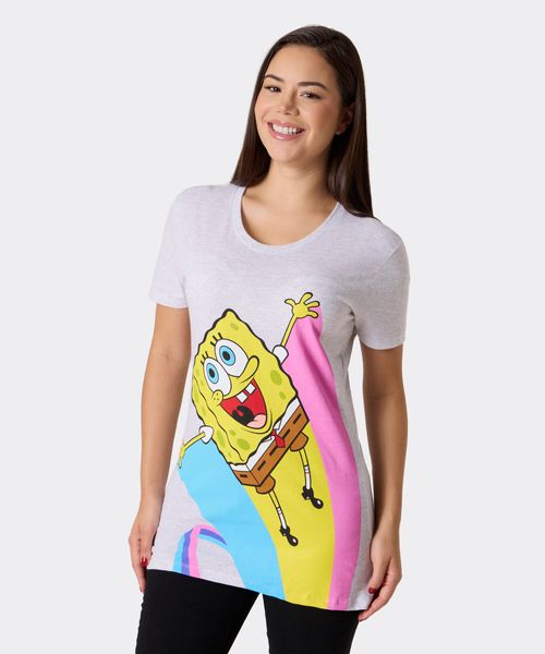 Playera de Licencia Bob Esponja de  Dama