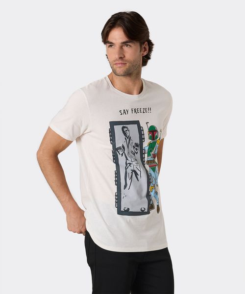 Playera de Licencia Star Wars de  Caballero