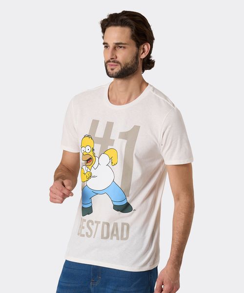 Playera de Licencia Simpsons de  Caballero