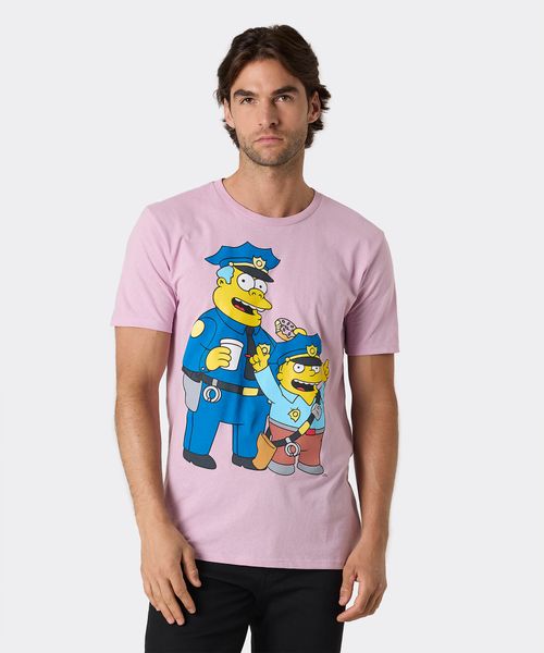 Playera de Licencia Simpsons de  Caballero