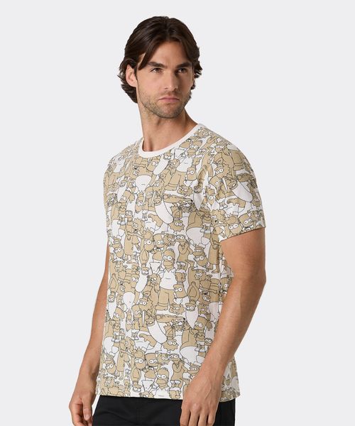 Playera de Licencia Simpsons de  Caballero