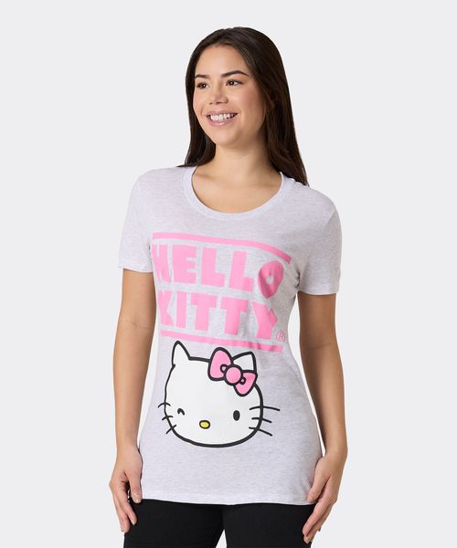 Playera de Licencia Hello Kitty de  Dama
