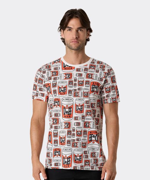Playera de Licencia Simpsons de  Caballero