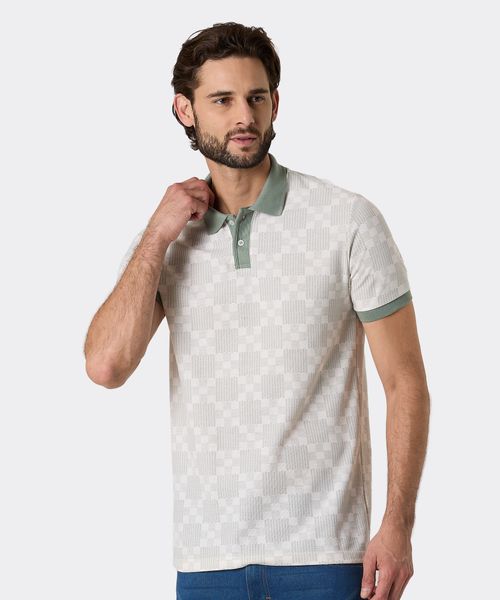 Playera Polo Manga Corta  de  Caballero