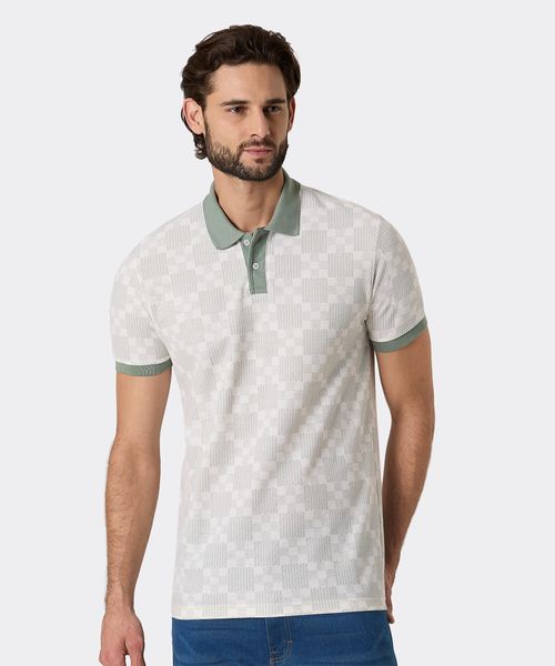 Playera Polo Manga Corta  de  Caballero
