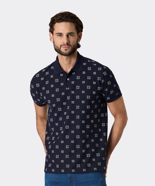 Playera Polo Manga Corta  de  Caballero