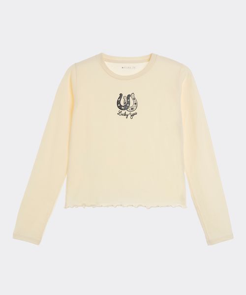 Playera Manga Larga  de  Niña Juvenil