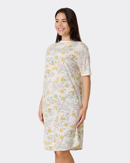 Camisón Manga Corta  de  Dama